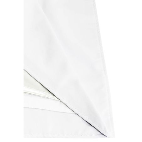 Rideau 4-en-1 Séparation de pièces Phonique Thermique Occultant Sur Mesure Blanc MC720