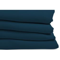Rideau 3-en-1 Phonique Thermique Occultant Bleu Air Force MC56