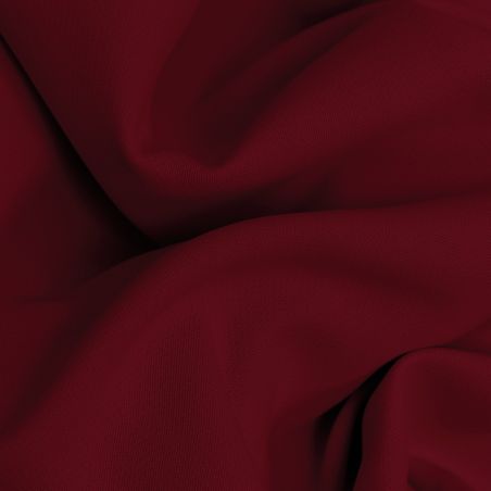 Rideau 3-en-1 Phonique Thermique Occultant Sur Mesure Rouge Grenat MC330