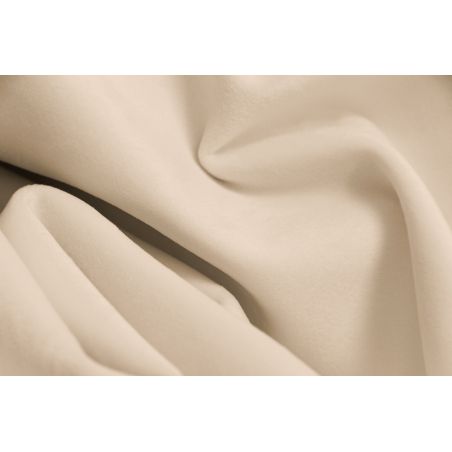3in1 Lärmschutzvorhang mit Thermoisolierung Verdunkelung Samt Venise Beige MC15