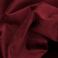 3in1 Lärmschutzvorhang mit Thermoisolierung Verdunkelung nach Maß Samt Venise Rot MC214
