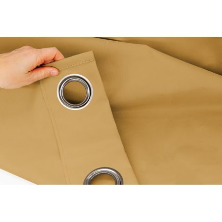 Rideau 100% Occultant Revolution Jaune Ocre MC215