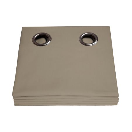 100% Verdunkelungsvorhang Revolution Graubeige MC637