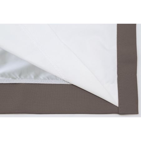 Rideau Thermique et Occultant Sur Mesure Gris Poivre MC7305