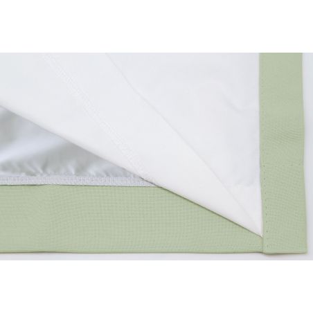 Rideau Thermique et Occultant Sur Mesure Vert Amande MC540