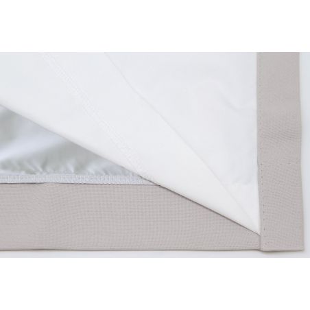 Rideau Thermique et Occultant Sur Mesure Gris Galet MC17