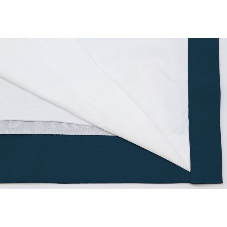 Rideau 3-en-1 Phonique Thermique Occultant Sur Mesure Bleu Air Force MC56