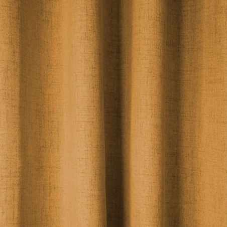 3in1 Lärmschutzvorhang mit Thermoisolierung Verdunkelung nach Maß Mars Gelb MC215