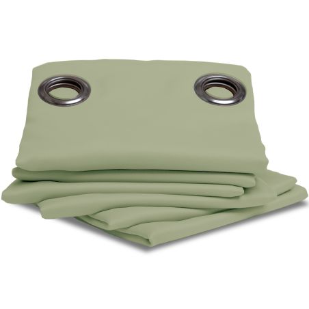 Verdunkelungsvorhang Uni Grün MC540