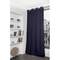 Verdunkelungsvorhang Uni Blau MC412