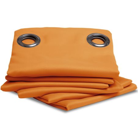 Rideau Occultant Uni Orange MC230