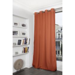 Verdunkelungsvorhang Uni Orange MC374