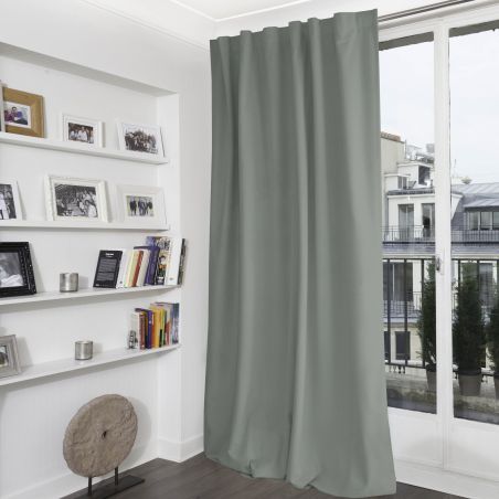Rideau 100% Occultant Revolution Vert Amande MC540