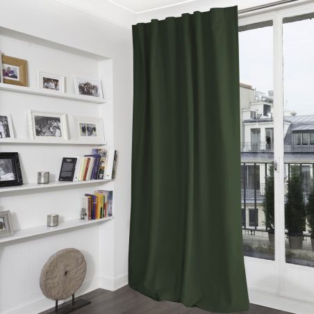 Rideau 100% Occultant Revolution Vert Origan MC228