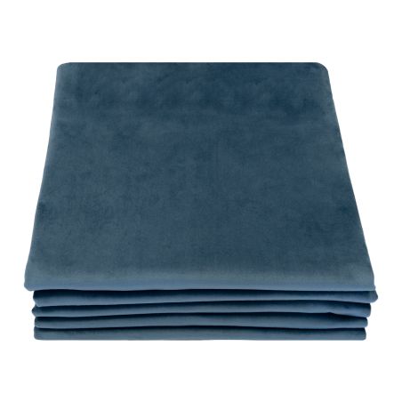 100% Verdunkelungsvorhang Samt Venise Blau MC56