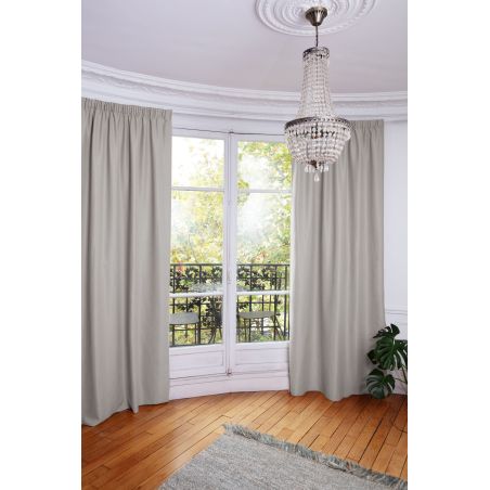Rideau Thermique Cocoon Gris Galet MC17