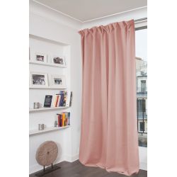 Rideau 100% Occultant Dream Vieux Rose MC343