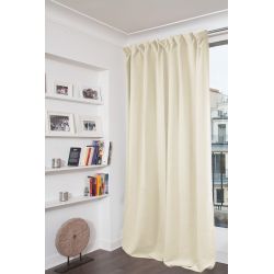 Rideau 100% Occultant Dream Beige Coquille MC634
