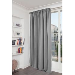 Rideau 100% Occultant Dream Gris Stratus MC09
