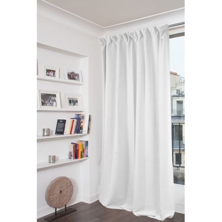 Rideau 100% Occultant Dream Blanc MC720