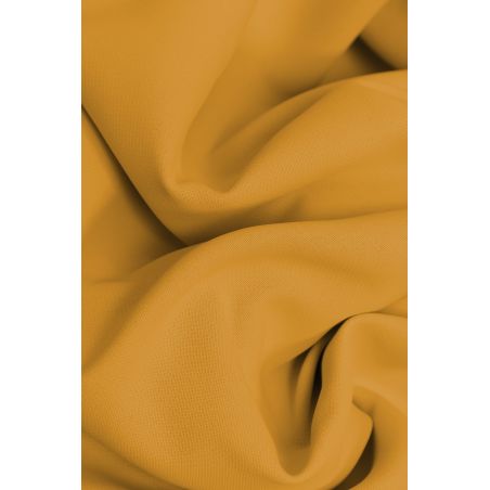Rideau Occultant Aspect piqué coton Jaune Ocre MC215