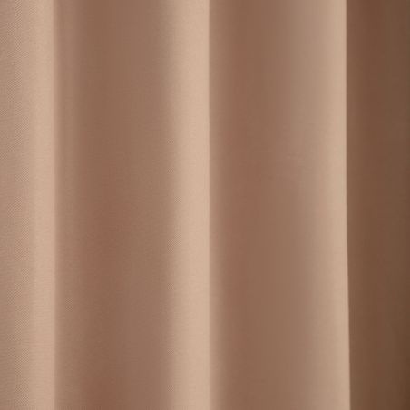 Rideau 3-en-1 Phonique Thermique Occultant Sur Mesure Cocoon Beige Pélican MC8220