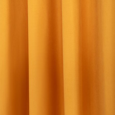 Rideau 3-en-1 Phonique Thermique Occultant Sur Mesure Cocoon Jaune Ocre MC215