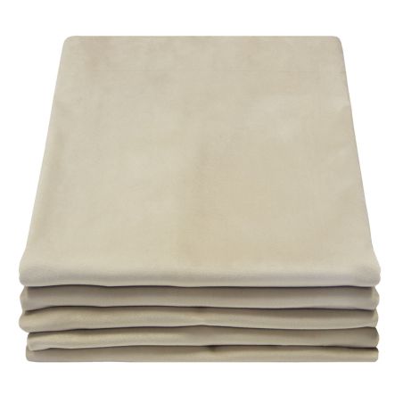 Rideau 4-en-1 Séparation de pièces Phonique Thermique Occultant Velours Venise Beige Darjeeling MC15