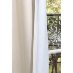 3in1 Lärmschutzvorhang mit Thermoisolierung Verdunkelung Cocoon Beige MC634