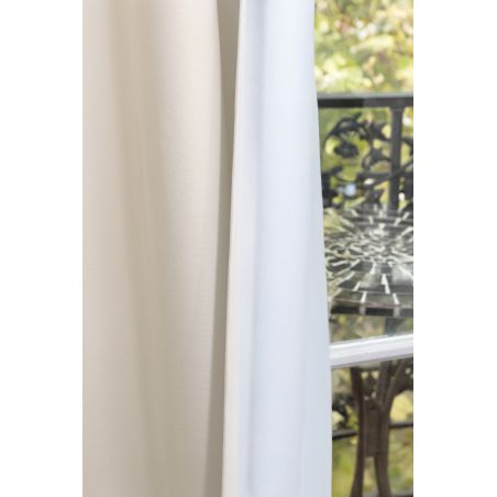 3in1 Lärmschutzvorhang mit Thermoisolierung Verdunkelung Cocoon Beige MC634