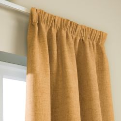 Rideau 100% Occultant Mars Jaune Ocre MC215