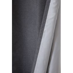 Rideau Thermique et 100% Occultant Romy Gris Stratus MC09