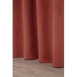 Rideau 3-en-1 Phonique Thermique Occultant Romy Terra Cotta MC7005