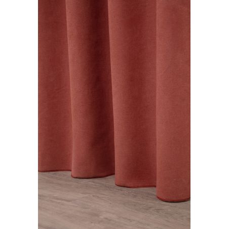 Rideau 3-en-1 Phonique Thermique Occultant Romy Terra Cotta MC7005