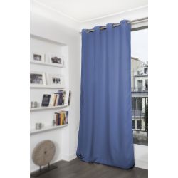 Verdunkelungsvorhang Uni Blau MC666
