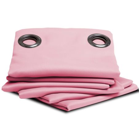 Verdunkelungsvorhang Uni Pink MC53