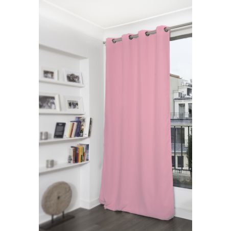 Verdunkelungsvorhang Uni Pink MC53