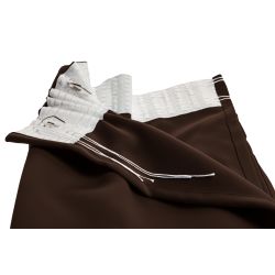 Verdunkelungsvorhang Uni Braun MC610