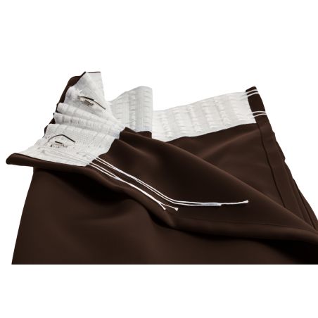Rideau Occultant Uni Marron MC610