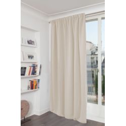Rideau Occultant Uni Beige Coquille MC634