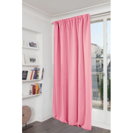 Rideau Occultant Uni Rose Camelia MC53
