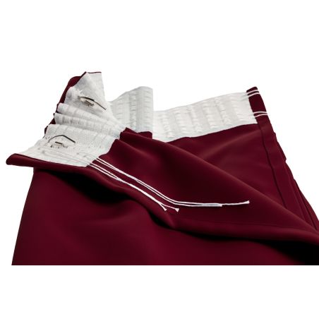 Rideau Thermique et Occultant Rouge Grenat MC330