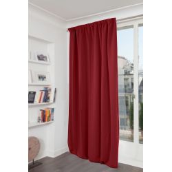 Rideau Occultant Uni Rouge MC310